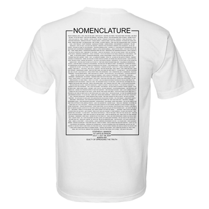 Nomenclature White Tee