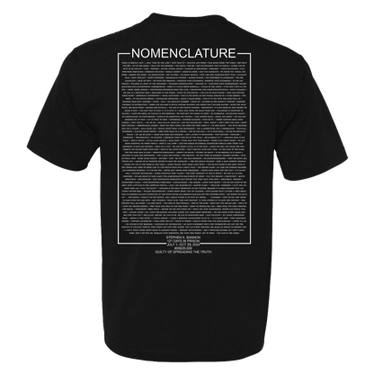 Nomenclature Black Tee